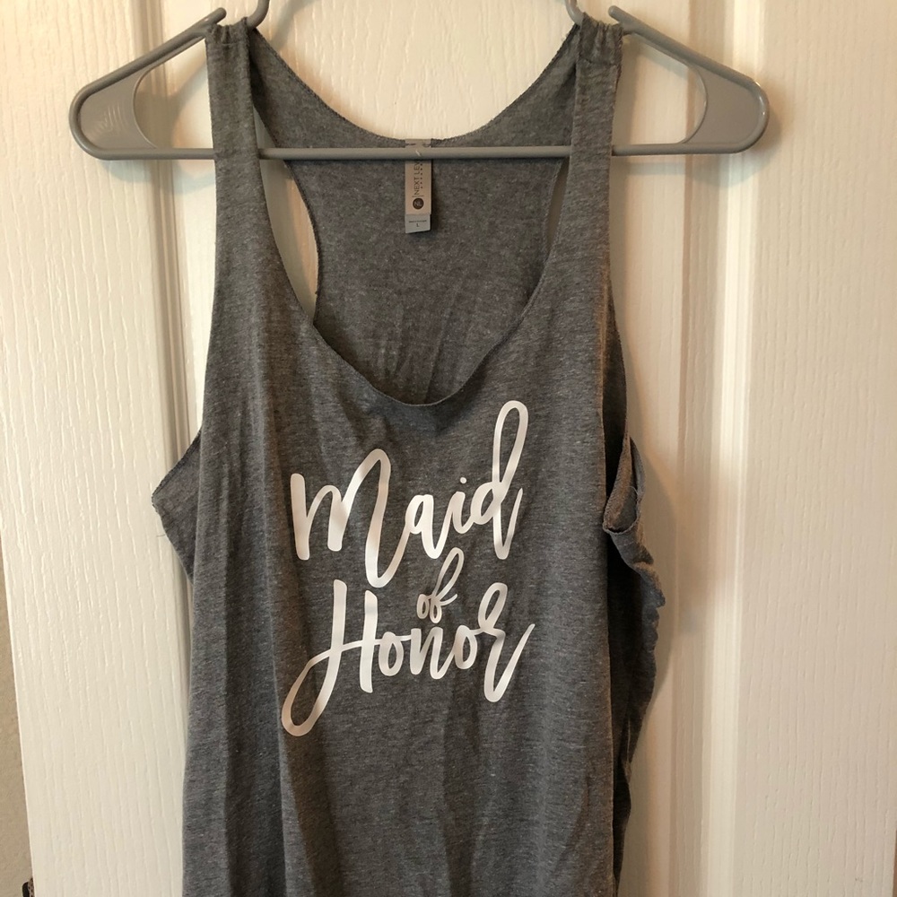 Maid of honor tank top